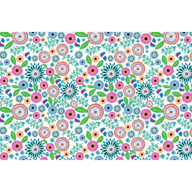 Jillson Roberts Bulk 240 Sheet-Count 20 x 30 Premium Printed Tissue Paper Available in 12 Designs, Pretty Petunia - Image 3